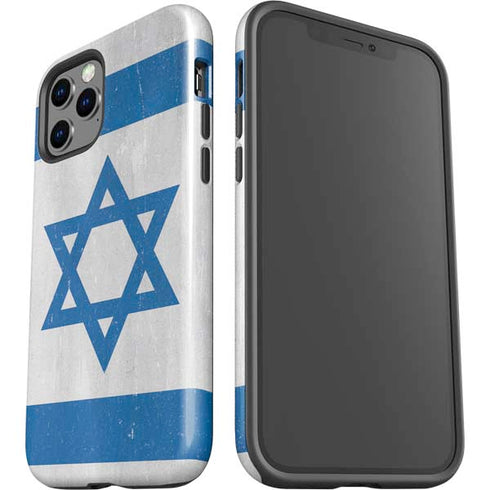 Israel Flag Distressed iPhone 12 Pro Max Impact Case